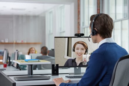 Logitech BRIO - Webcam - 4K Business Edition - HDR - 60 FPS - Windows & Mac - Zwart