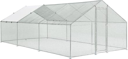 Kippenren / Kippenhok - HLS25T - 300 x 600 x 200 cm