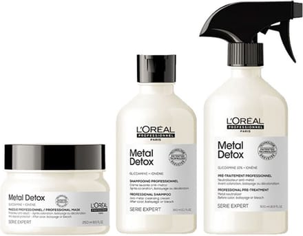 Gekleurd haar pakket L'Oréal Professionnel Serie Expert Metal Detox