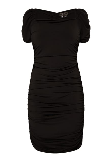 Faina Mini-jurk Dames zwart