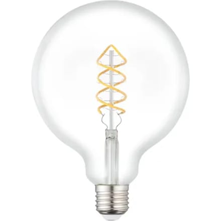 Eglo Ledfilamentlamp Globe - D12,5cm - Warm Wit - E27 - 7,3w
