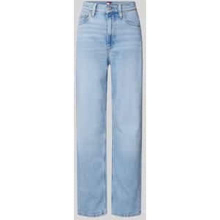 Straight leg jeans van katoenmix, model 'LAYLA'