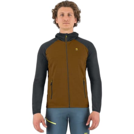 Fleece met capuchon en volledige rits Karpos Ambrizzola