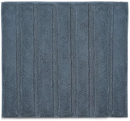 Badmat, 65 x 55 cm, Katoen, Rook Blauw - Kela | Megan