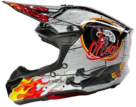 O'NEAL 5SRS HR Multicolour Crosshelm - Helm