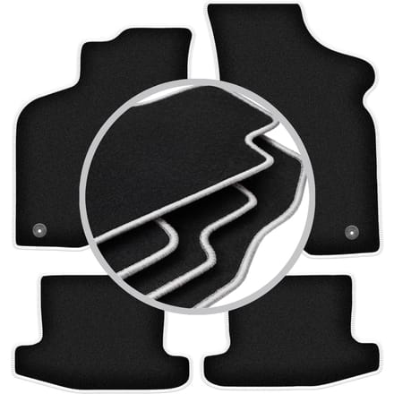 CARLUX-SILVER automatten voor: Volkswagen Lupo hatchback (1997-2005)
