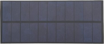 Draagbaar Zonnepaneel - Compacte Lader - Kamperen Buiten - Hoge Efficiëntie - 20x17 cm - Zwart