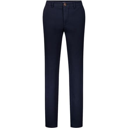Gardeur pantalon flatfront effen donkerblauw