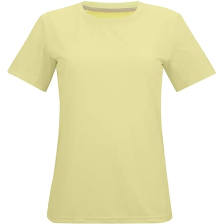 Dames Demna T-shirt met korte mouwen en gemêleerde print