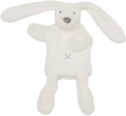 Happy Horse Konijn Richie Handpop Knuffel - Wit - Baby cadeau