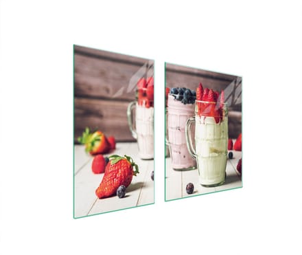 TMK ArtDeko - Snijplank Glas - 100x52 cm - Beschermplaat