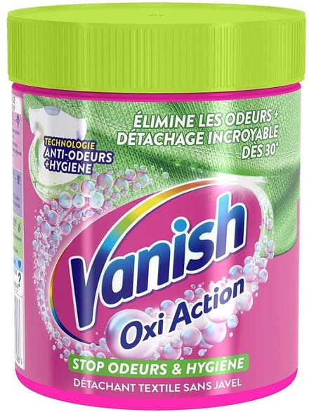 Vanish Oxi Action Poeder - Stop Odeurs - Vlekverwijderaar - Voor witte en gekleurde was