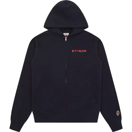 Hoodie Icecream Waitress Zip Through