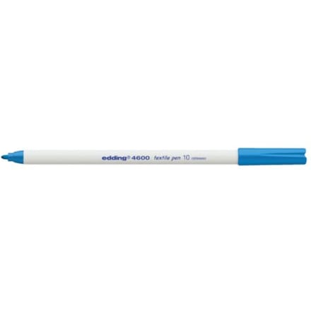 edding-4600 textielpen lichtblauw  1ST 1 mm /  4-4600010