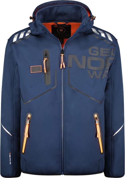 Geographical Norway Softshell Heren Jas Robin Navy - M