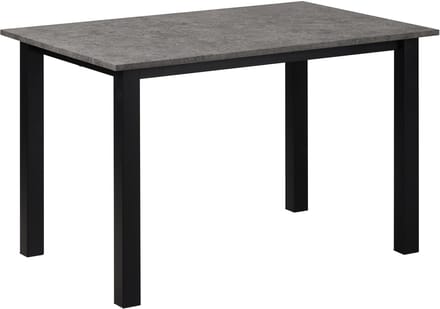 Durham-Eettafel 120x80 cm, 6 plaatsen in beton uiterlijk