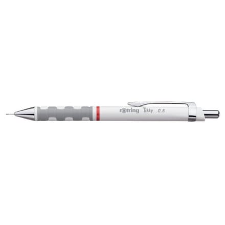 rOtring Tikky-vulpotlood - 0,5 mm - Witte behuizing
