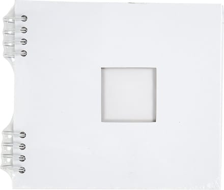 Creotime Scrapbook Spiraal Gebonden 20 X 20 Cm Wit