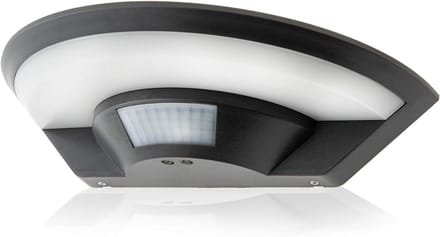 REN® Buitenlamp Dag Nacht Sensor - Buitenlamp met Bewegingssensor - Buitenlamp - Zwart - 27cm x 16cm x 7cm
