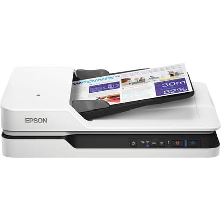 Epson WorkForce DS-1660W vlakbedscanner 1200 x 1200 DPI A4 zwart, wit