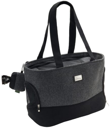 Hondentas - Imani - Draagtas Hond - Honden Draagtas - Tot 8 kg - Grijs