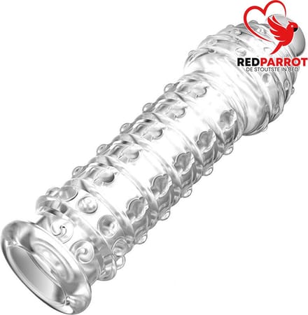 Penis sleeve | Verdikkend | Extra stimulans | Luxe uitvoering | Lang bruikbaar