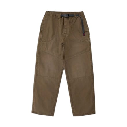 Pantalon met dubbele kniestukken van hennepcanvas Gramicci Hemp Canva