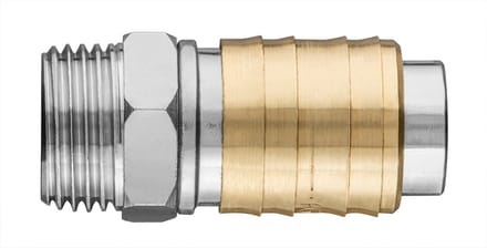 NEO - Snelkoppelingsplaat - 1/2" - Staal en Messing - CE-gemarkeerd