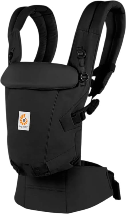 Ergobaby Draagzak Adapt - Soft Touch Cotton - Onyx Black
