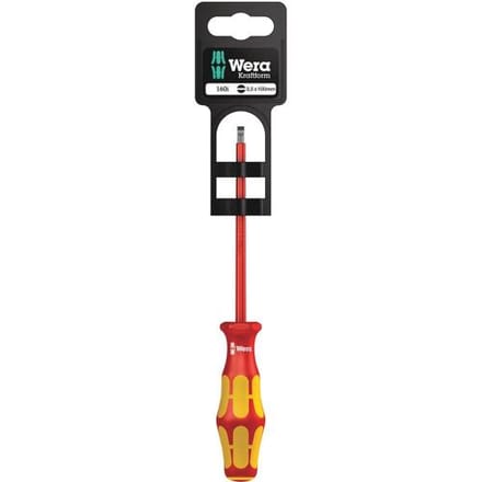 Wera 160i VDE Platte schroevendraaier Kopbreedte: 3.5 mm Koplengte: 100 mm