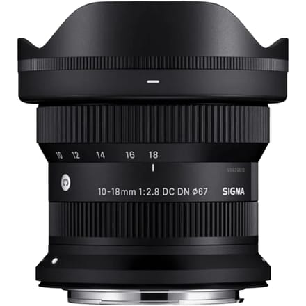 Sigma 10-18mm F2.8 DC DN - Contemporary FUJIFILM X mount - Camera lens