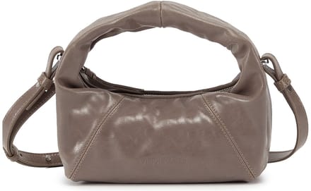 LES VISIONNAIRES Greta Schoudertas Leder 20 cm - Dames - vanilla latte