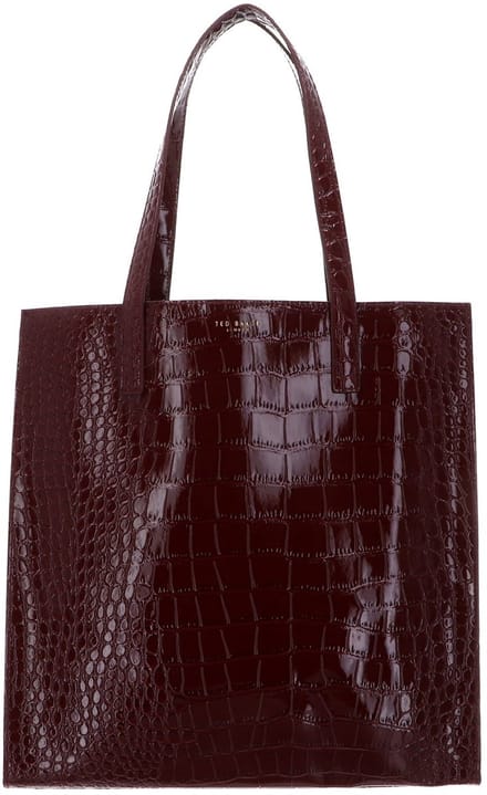 Ted Baker Grote Shopper Dames - Schoudertas - Dierenprint - Wenella - Rood