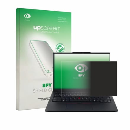 upscreen - privacy screenprotector voor Lenovo ThinkPad E14 Gen 8 - Folie Beschermfolie Blauwlichtfilter
