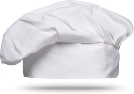 6x Luxe witte kinderfeestjes koksmuts