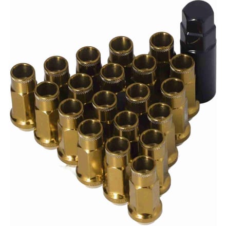 20 stuks M12x1.25 Metalen Wielmoeren Universele Autoaccessoires Vervanging voor Mitsubishi