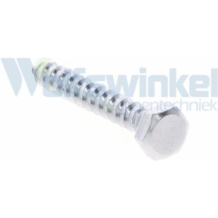 Houtdraadbouten Verzinkt   6X 40     Din 571