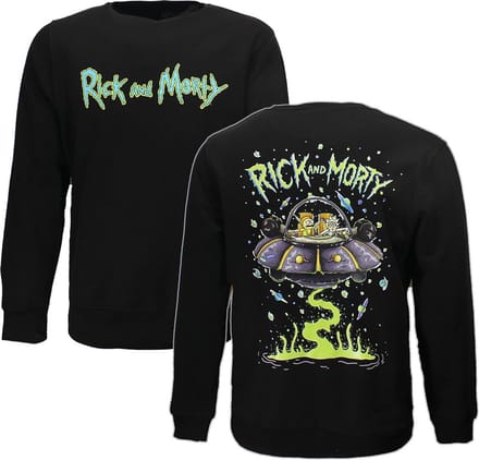 Rick and Morty Spacecruiser Crewneck Sweater - Officiële Merchandise - M