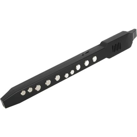 Digitaal Blaasinstrument MIDI-connectiviteit 10 Tonen Oplaadbaar Mini Elektronisch Blaasinstrument zwart