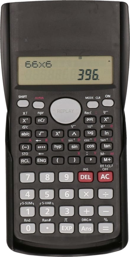 Wetenschappelijke rekenmachine - Voor kantoor & school - Calculator