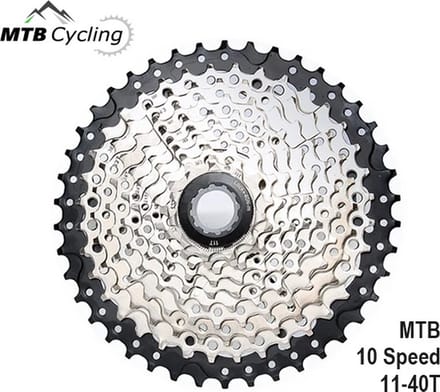 11-40 Breed Cassette MTB - 10 speed - Wide Ratio mountainbike cassette