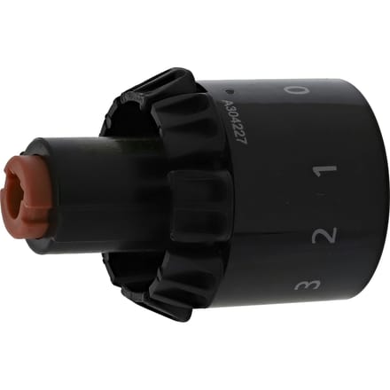 AEG knop, energieschakelaar, zwart, 9-0 140304227055