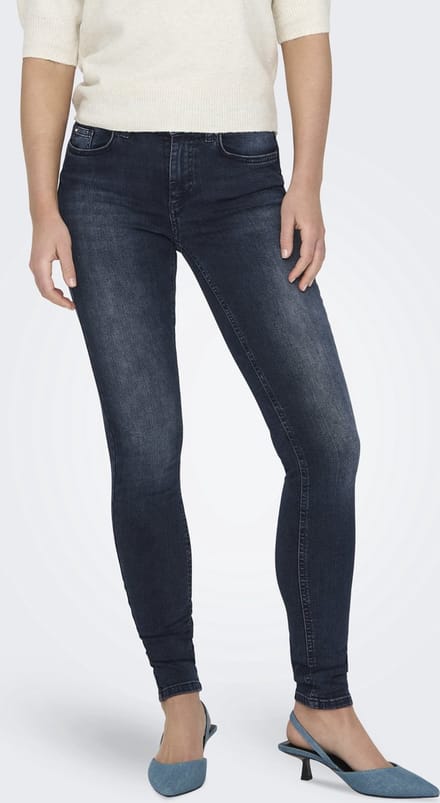 Only Blush Mid Skinny Jeans Dames - Maat XS X L32