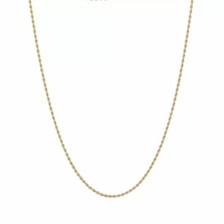 Michelle Bijoux Collier Gedraaid large Zilver