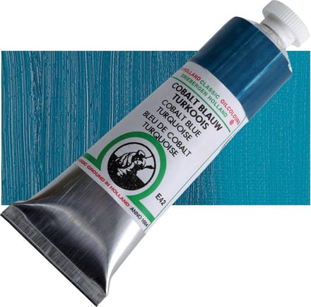 Oil paint Old Holland 40ml – 042 Cobalt Blue Turquoise