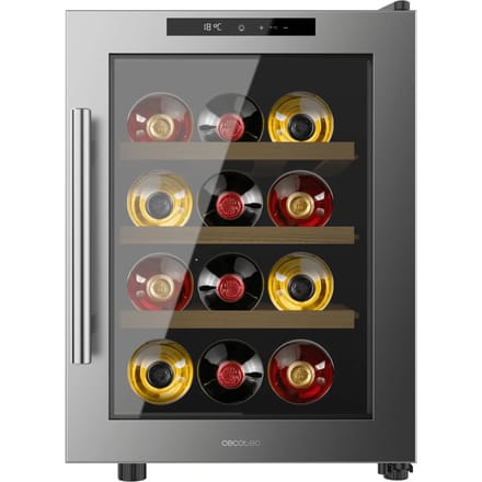 Cave à vin thermoélectrique Cecotec Bolero GrandSommelier 1255 CoolWood