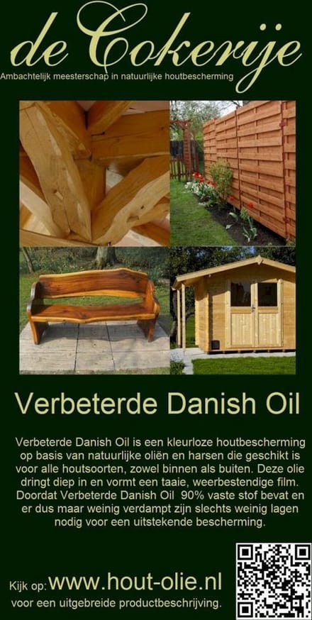 Verbeterde Danish Oil, 500 ml