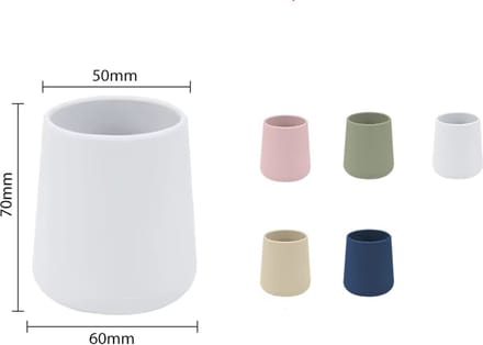 Siliconen drinkbeker - Oefenbeker - Peuter - Baby - Oefen drinkbeker - Rose