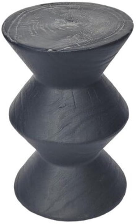 Tower living Vinci (due) side table 30x30x45 black vulcano