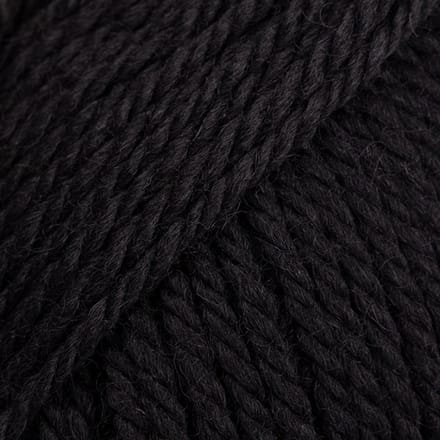 DROPS Alaska Uni Colour - 06 zwart - Wol Garen